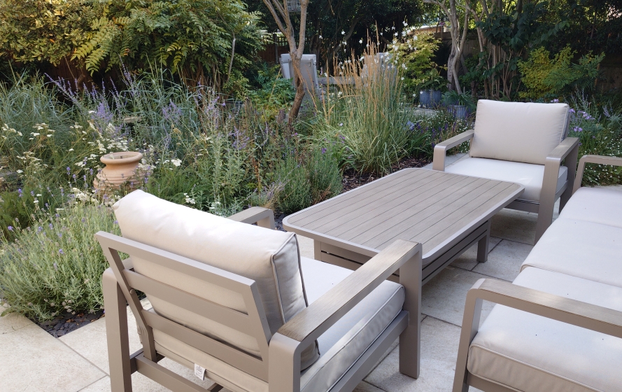 garden modern planting