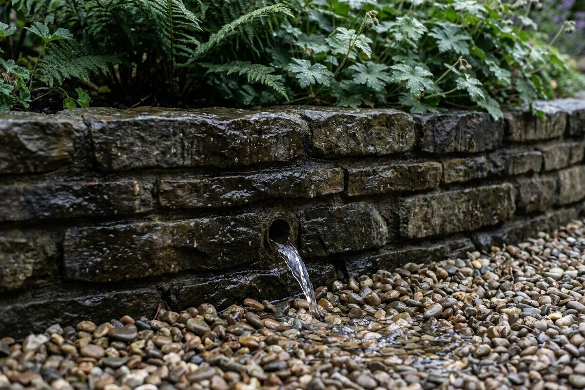 Retaining Wall Drainage: Weep Holes, Backfill and Why Walls Fail
